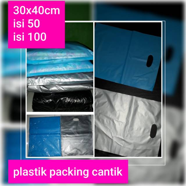 

Plastik packing/ kemasan cantik plong