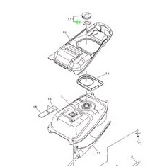 Karet seal sil tutup tangki tank bensin seal karet tanki untuk semua kereta yamaha Vega R Jupiter z 