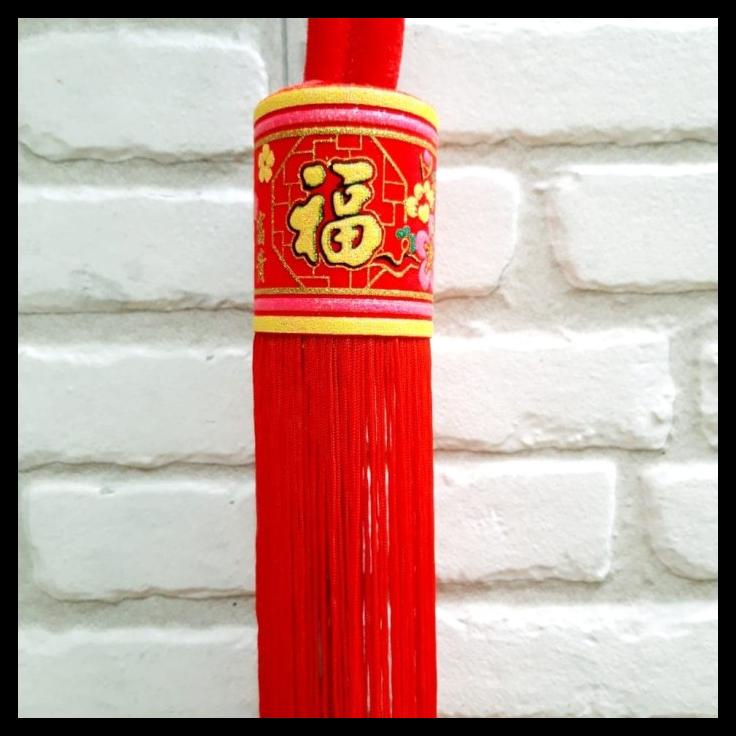 

TERBARUU!! Kualien Jumbo Hiasan Rumah Imlek Dekorasi Imlek Cafe Tali Fu Hoki TERBARU