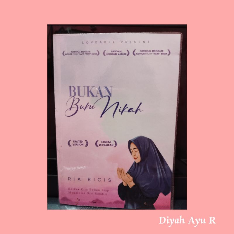 [PRELOVED] BUKAN BUKU NIKAH RIA RICIS 100 ORI