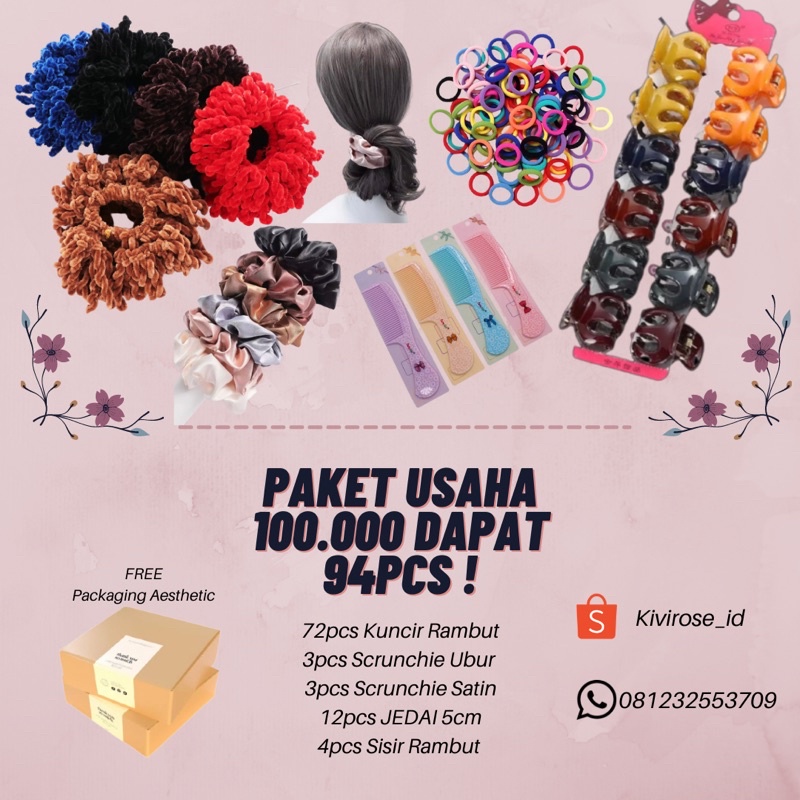 PAKET USAHA TERHEMAT AKSESORIS WANITA