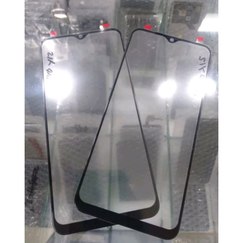 KACA DEPAN KACA LCD KACA TOUCHSCREEN GORILLA GLASS VIVO Y12 Y15 Y17 kaca lcd + lem OCA kering ORIGIN