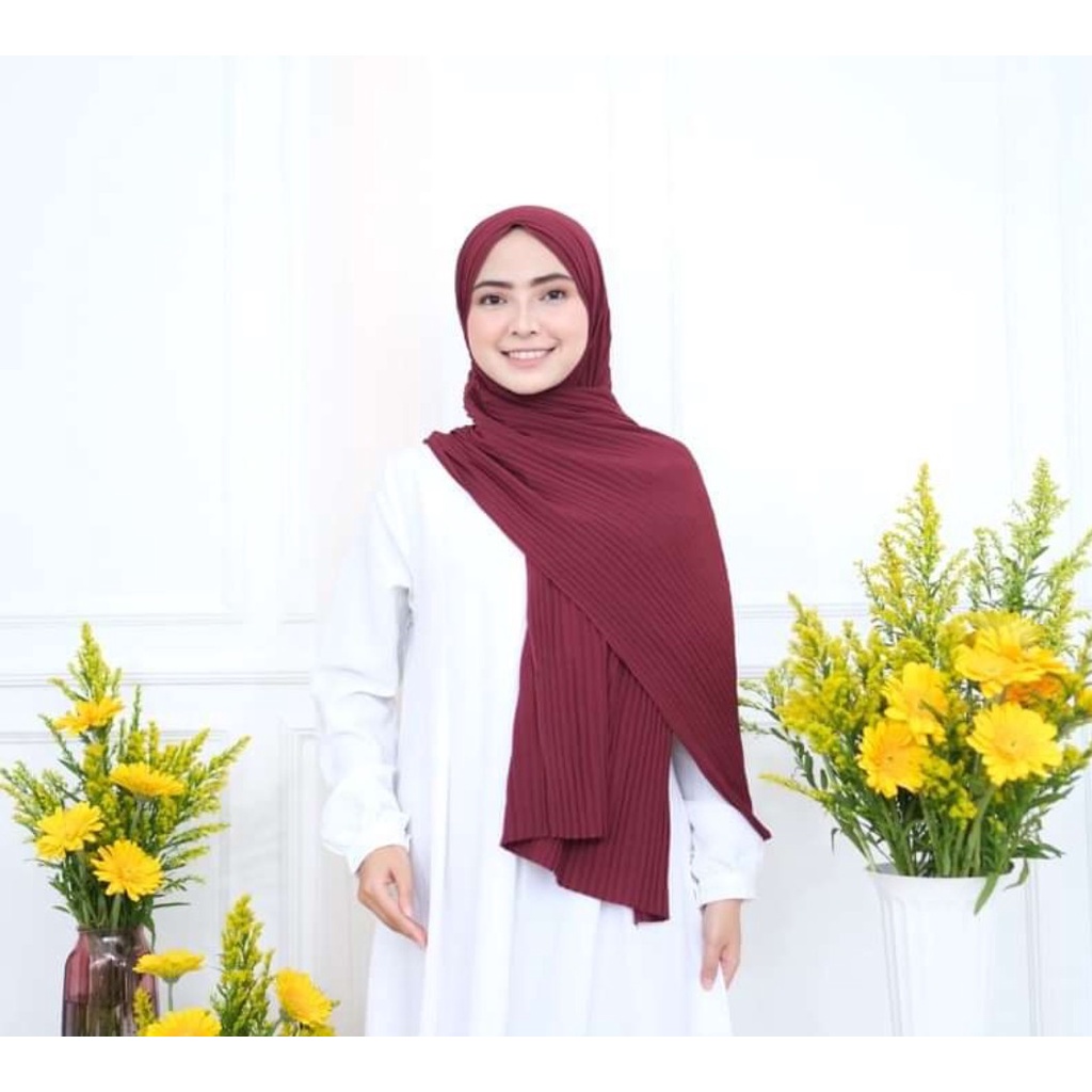 PASMINA PLISKET KERUDUNG PASMINA JILBAB PASMINA PASMINA PLISKET TERBARU 2021