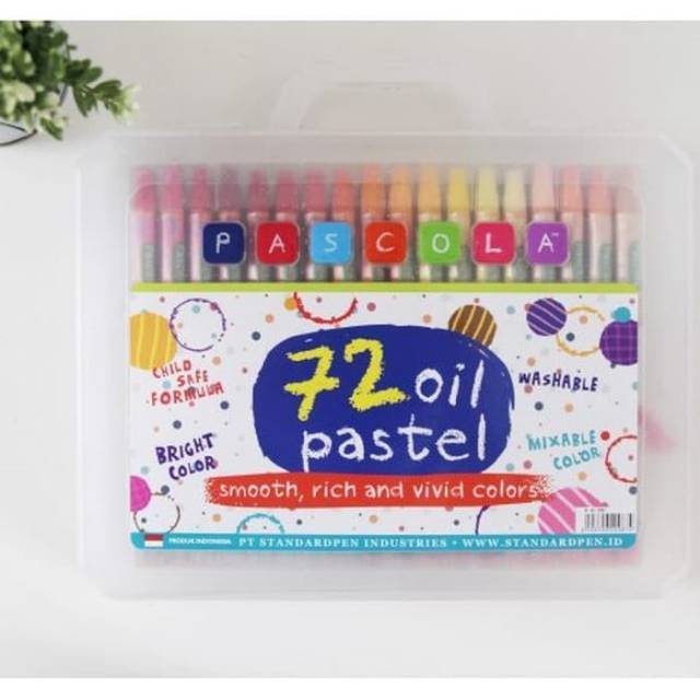 

Crayon / Oil Pastel Pascola 72 Warna