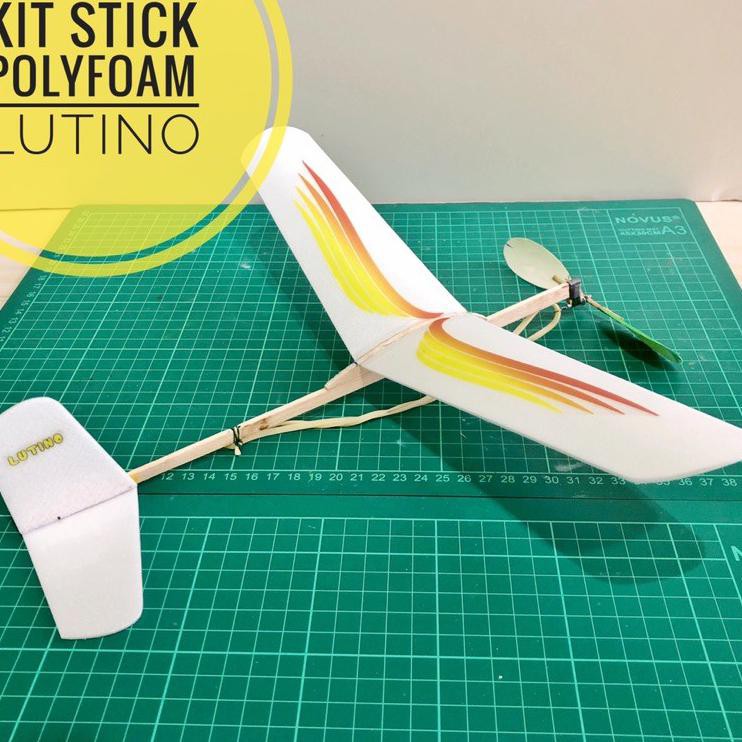 Borong KIT PESAWAT TENAGA KARET LUTINO Dijamin Bagus