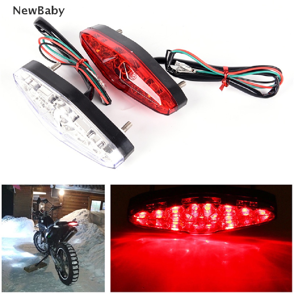 Lampu Belakangseinrem 15 LED 12V Untuk Motor ATV