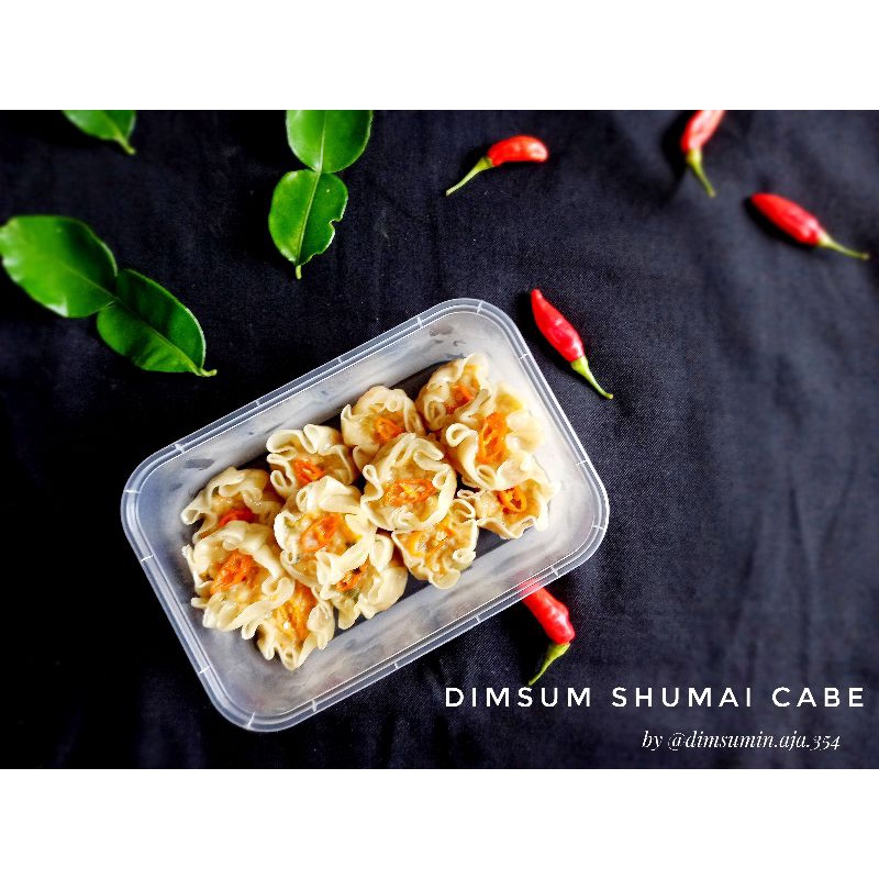 

DIMSUM || SHUMAI MERCON || NON MSG || 12 PCS || FREE SAUS DAN CHILI OIL