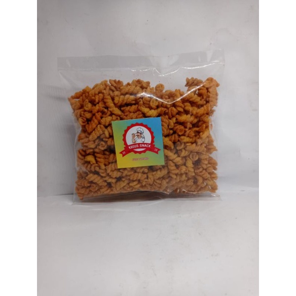 

makaroni spiral pedas/makaroni spiral asin