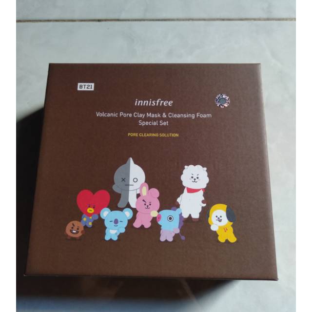 Box only INNISFREE X BT21