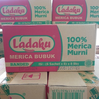 

Ladaku Sachet Dus / Ladaku Merica bubuk 72 sachet x 8 bks / Lada sachet