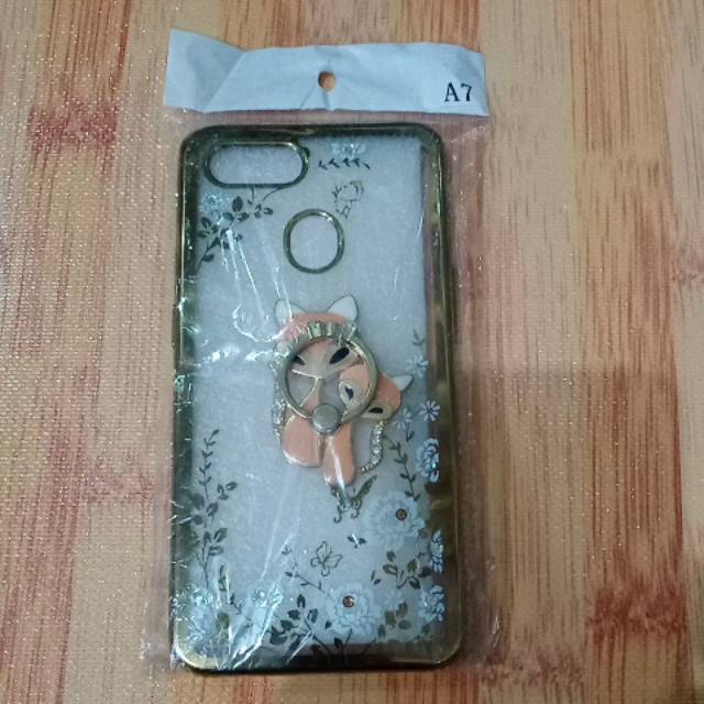 Case Diamond+ring A7 OPPO
