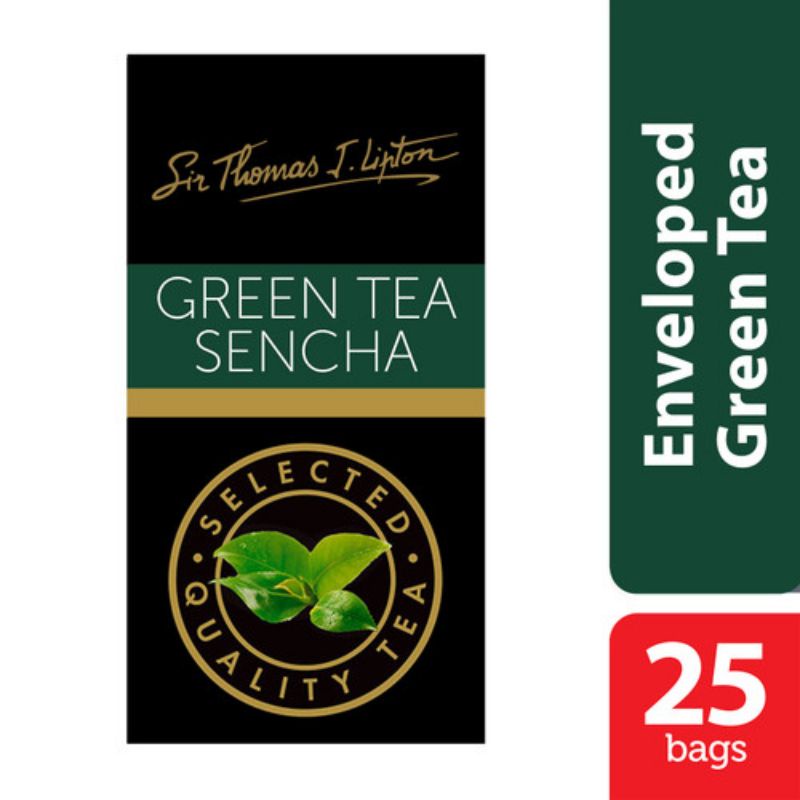 

Teh lipton green tea sencha bag 25