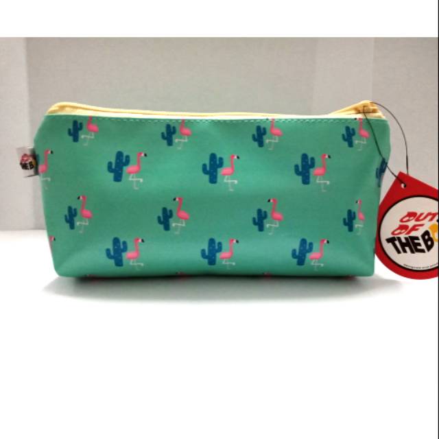 

OTB Pencil Case Flamingo Pattern Tosca