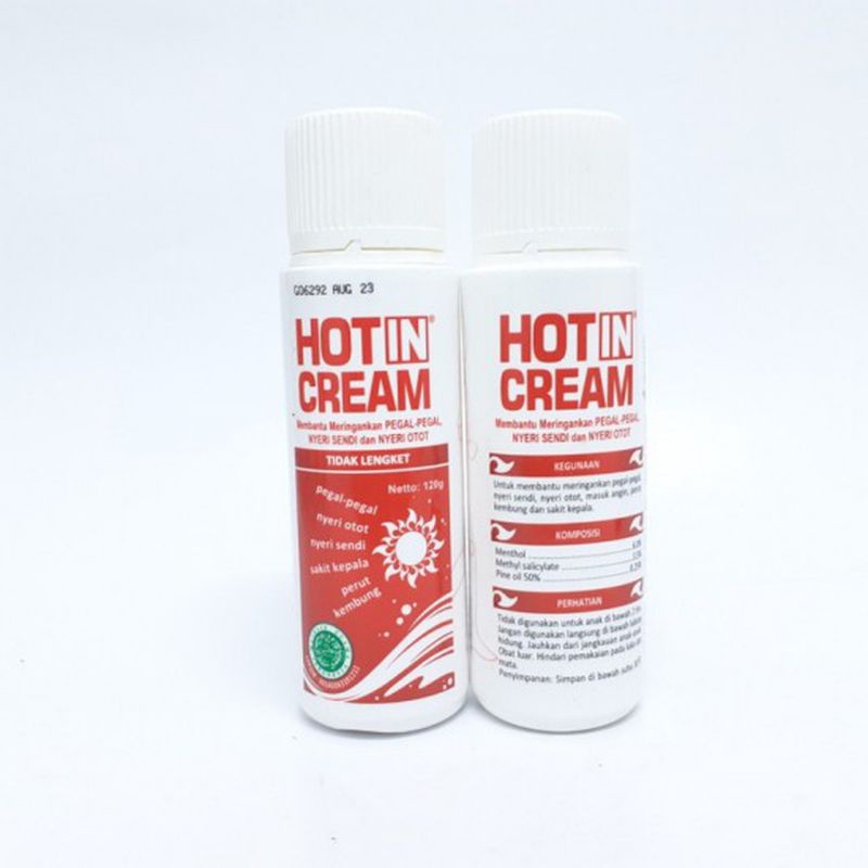 HOT IN CREAM BOTOL 120 G - ED 07/2025