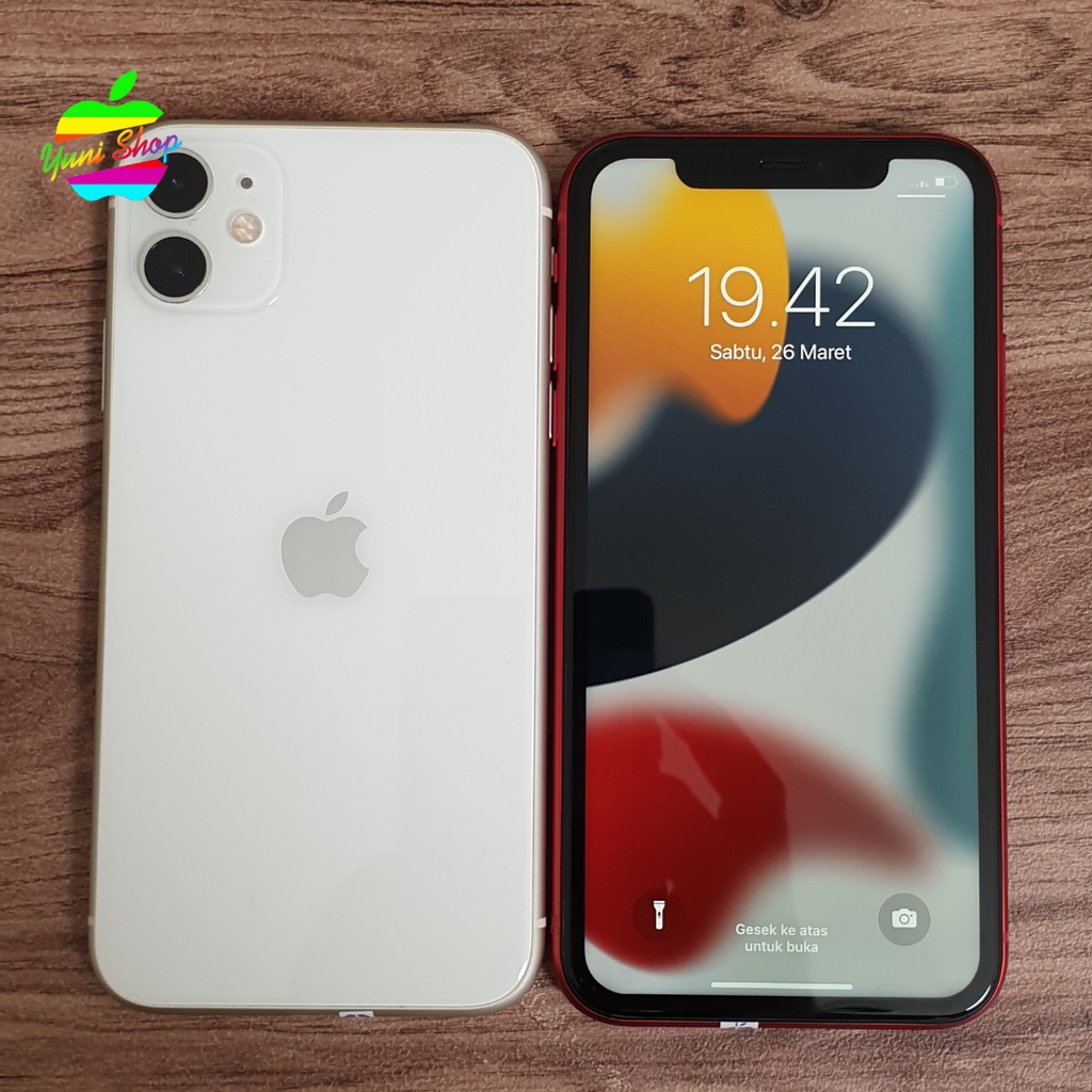 iphone 11 128GB / 64GB Second Ori 100%  Ex Inter fulset