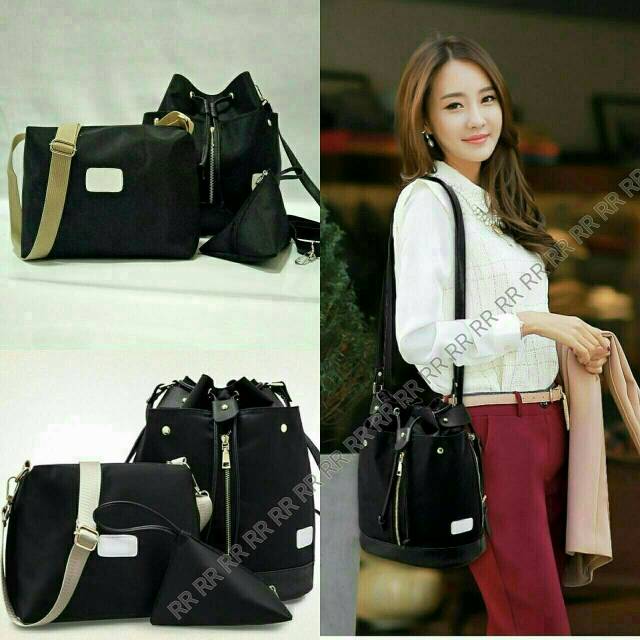 Z-004 - TAS IMPORT MURAH B8890 - TAS WANITA RRN 032 - TAS NILON 1919 ANTI AIR ! 8186 RRN 032