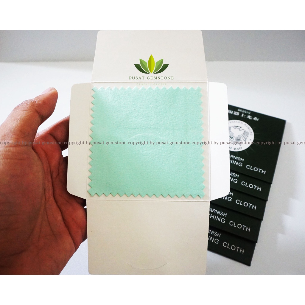 Silver Polishing Cloth Kain / Lap Pembersih Perhiasan Perak from Germany