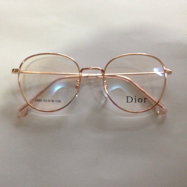 Kacamata rose gold
