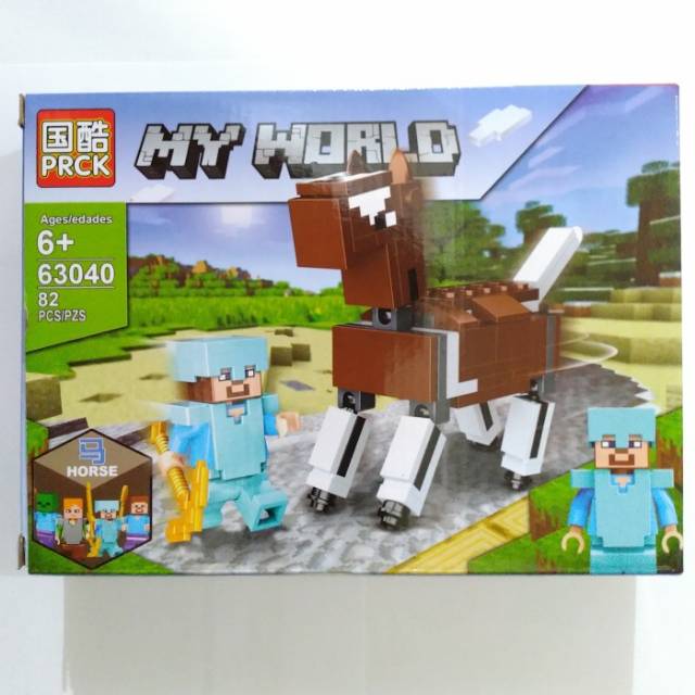 Lego Minecraft House My World 82 pcs