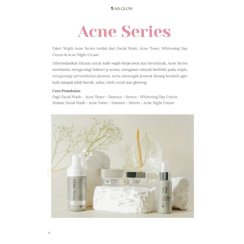 Acne Series Ms. Glow/ecer/1 paket