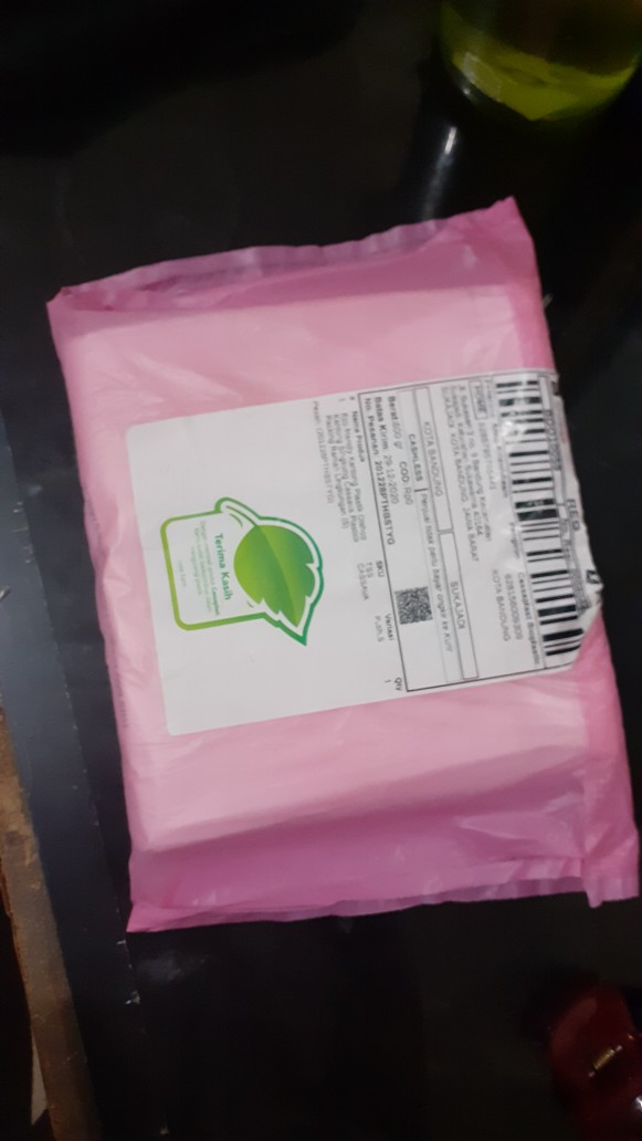 Eco Friendly Kantong Plastik Olshop Kantong Singkong Cassava Plastick Packing Ramah Lingkungan (s)