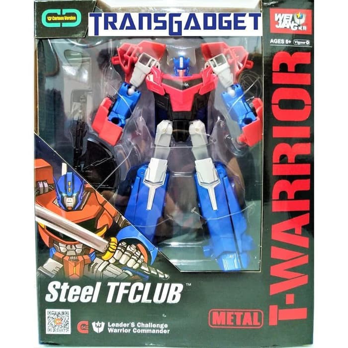 Robot Metal Transformers Optimus Prime - WeiJiang Warrior Commander
