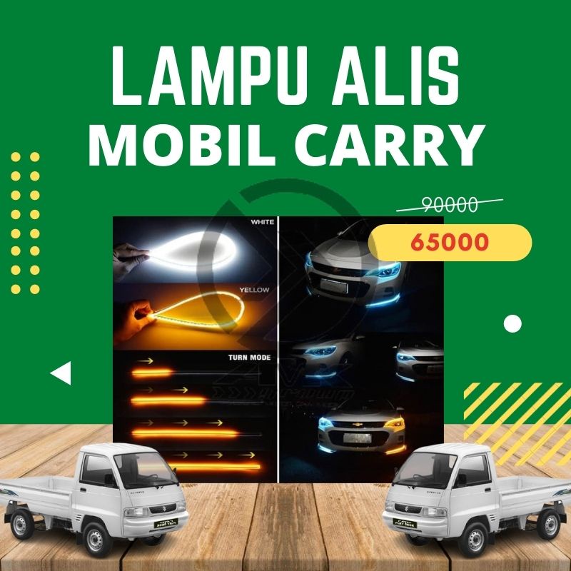 lampu strip mobil running