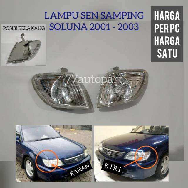 Lampu sen soluna 2001 2002 2003