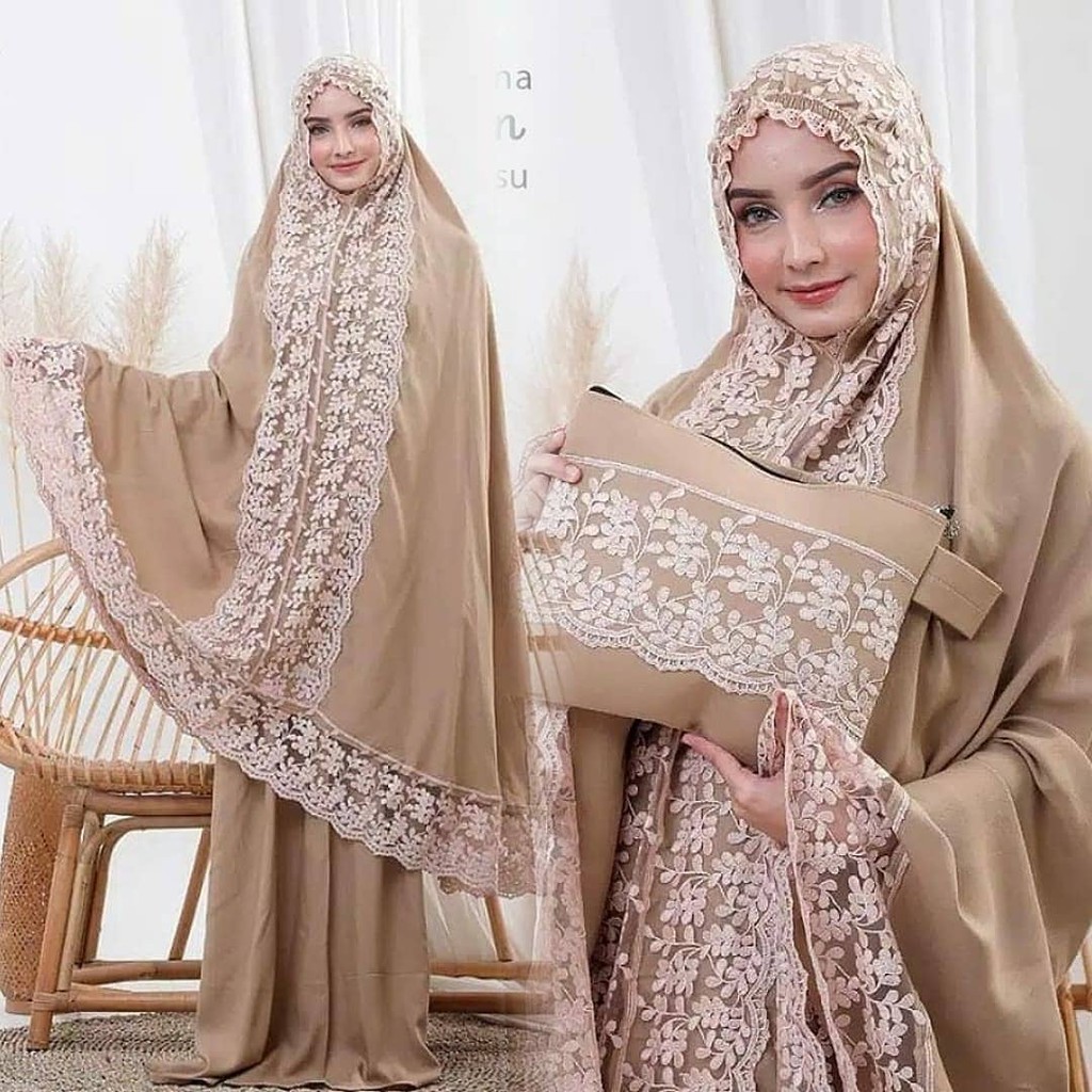 mukena dewasa model shireen/harga grosir