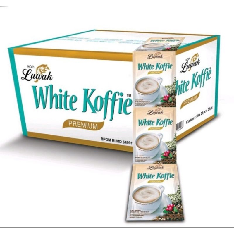 

Luwak White Coffe Original Sachet