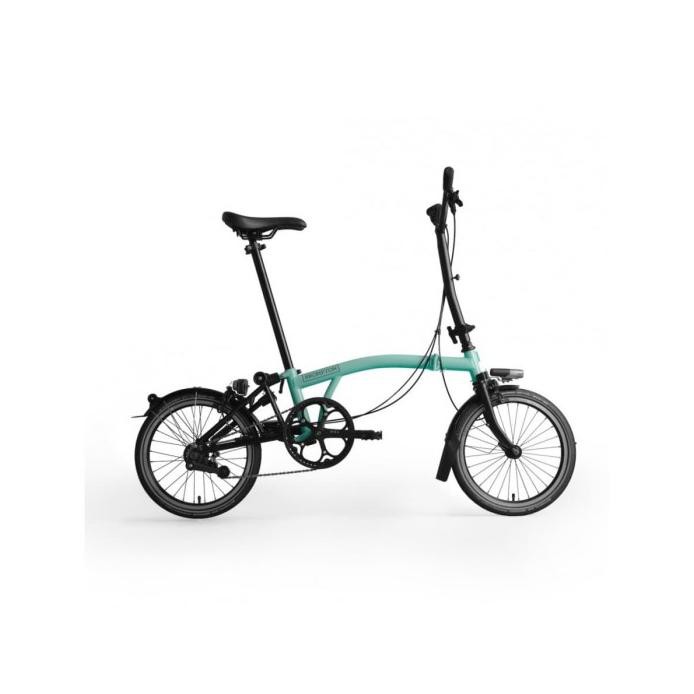 Brompton M6L Turkish Green/Black - Black Edition - 2020
