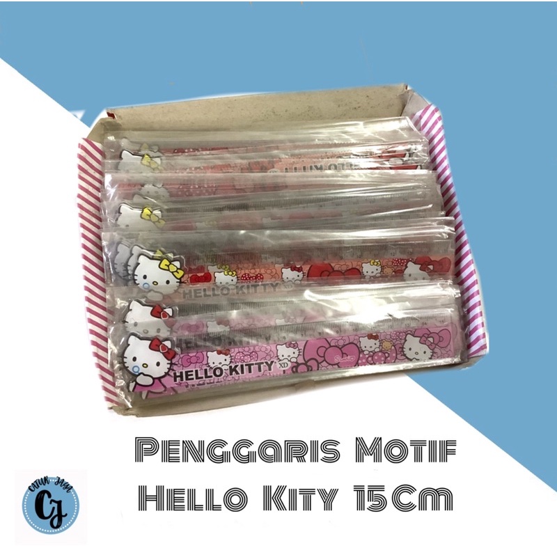 

Penggaris Fancy Motif Hello Kitty 15 Cm