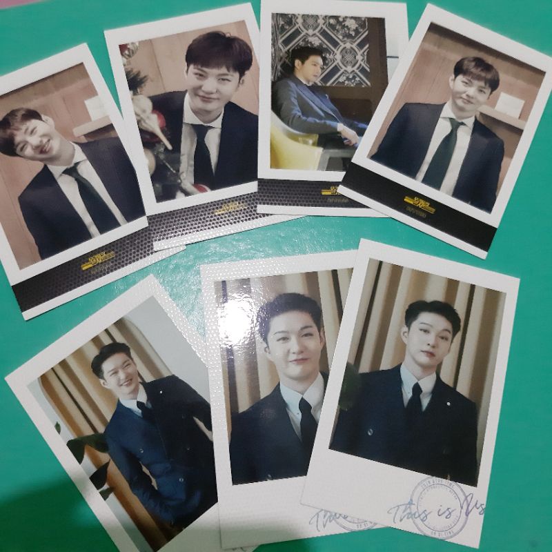BTOB LEE CHANGSUB POLAROID This is Us / Our Concert MD GOODS