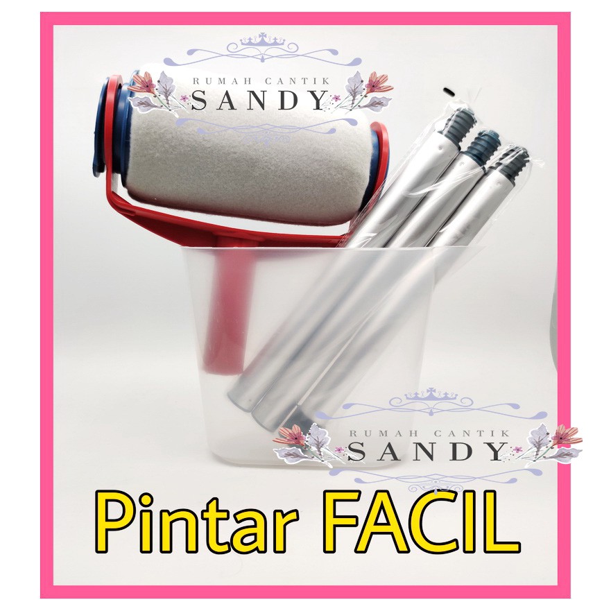 PINTAR FACIL ~ Paint Roller ~ Roll / Kuas Cat Tembok Anti Tumpah