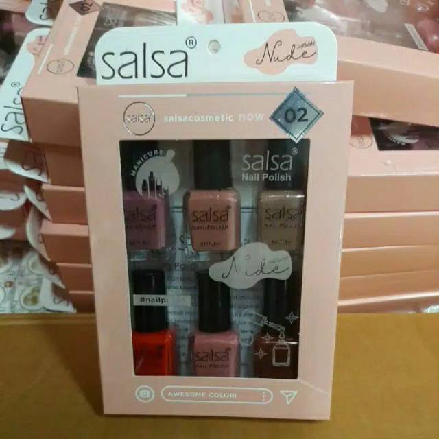 KUTEK SALSA NUDE 6PCS