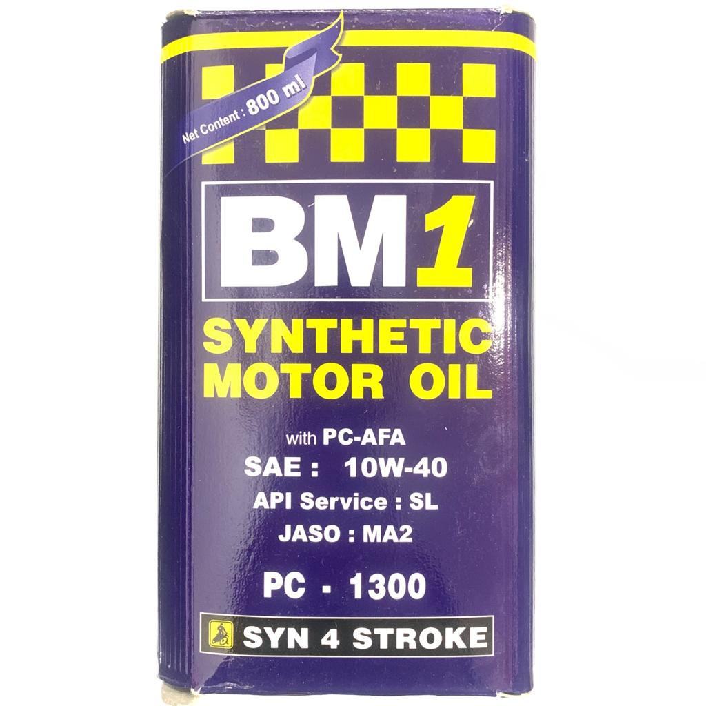 OLI MOTOR BM1 4T 10W40 SL PC1300 800ML BEBEK SPORT ORIGINAL BM1