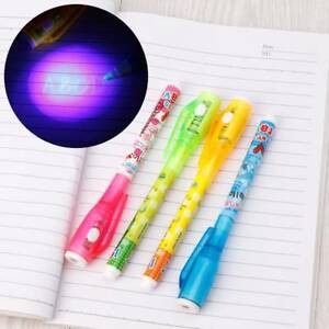 SLS89 Invisible Pen Pulpen Ajaib dengan Sinar Ultraviolet/Pulpen Unik/pen unik