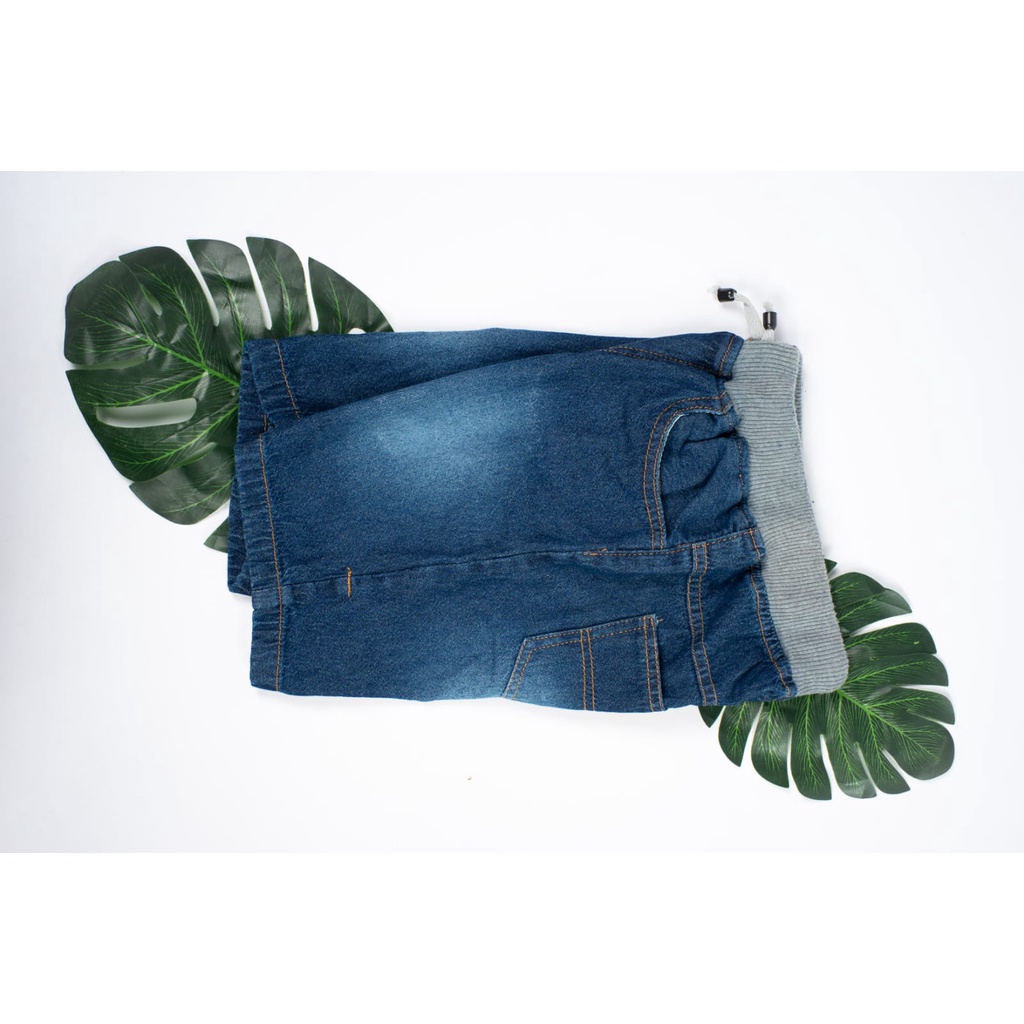 celana pendek jeans anak /celana jeans anak model rib