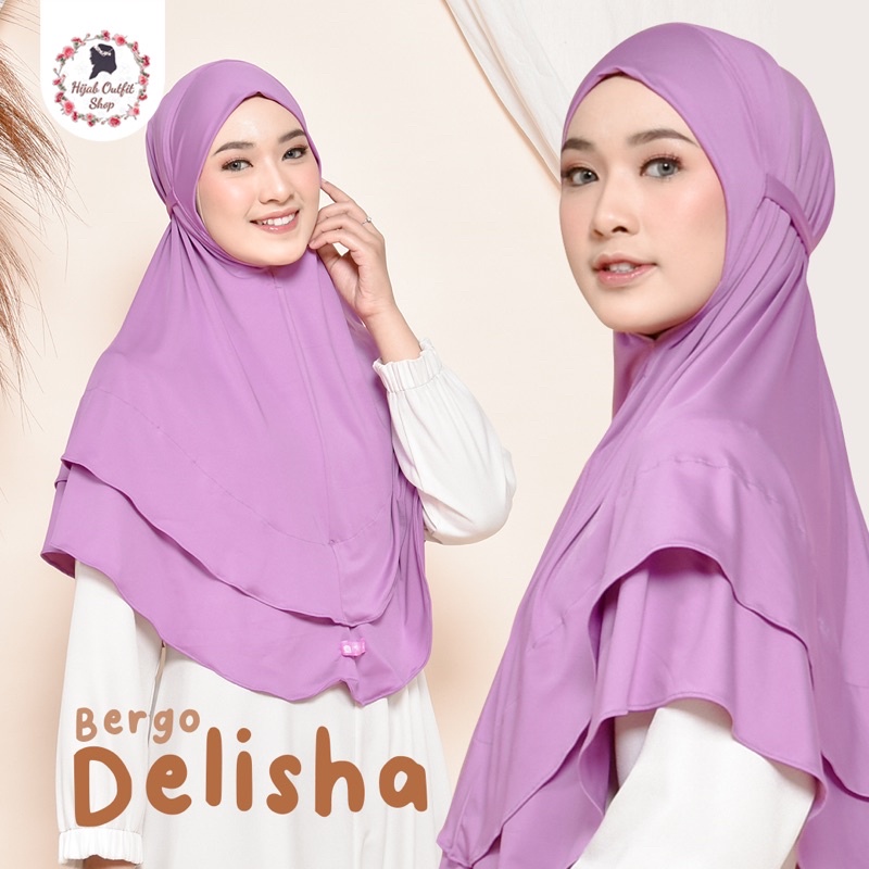 Bergo Delisha Couple Dewasa dan anak