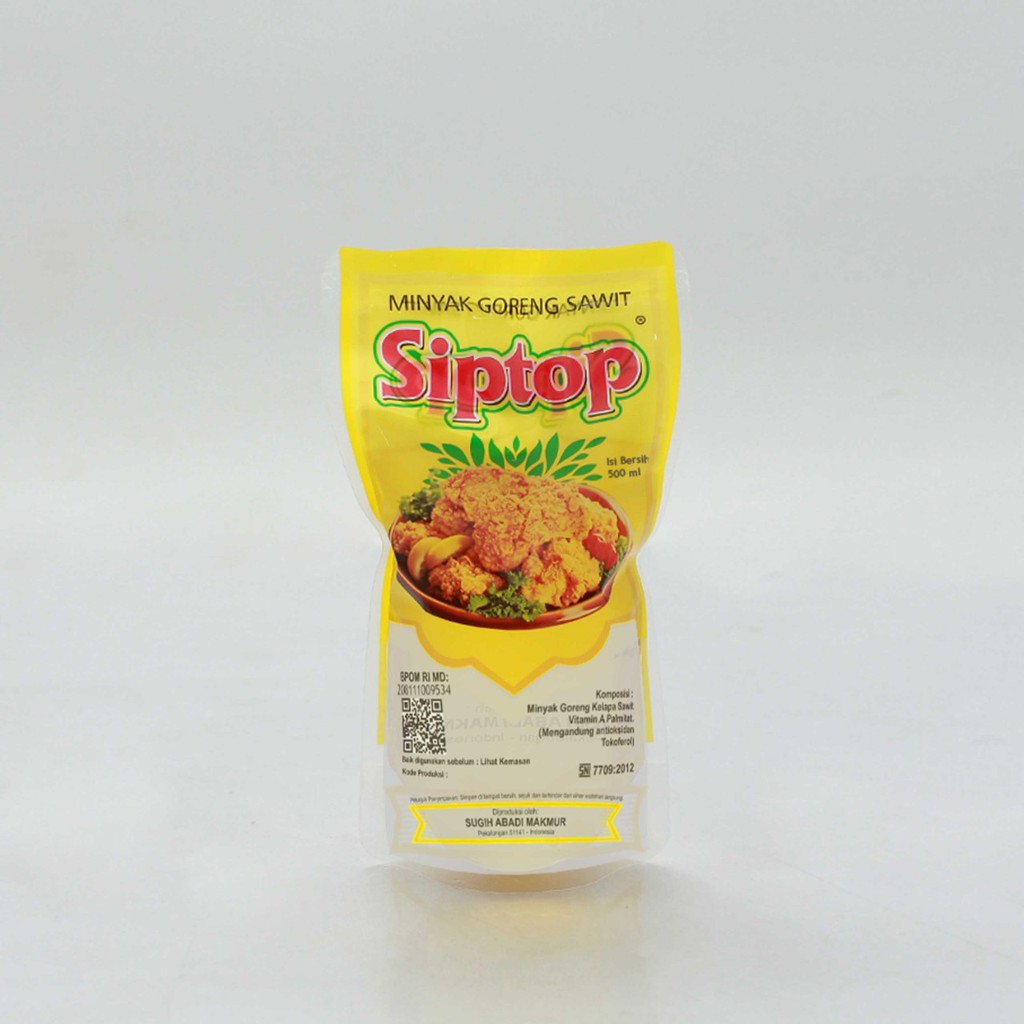 Minyak Goreng Kemasan Siptop SGTOPP  500 ml / 550 ml / 600 ml Pouch dan Botol