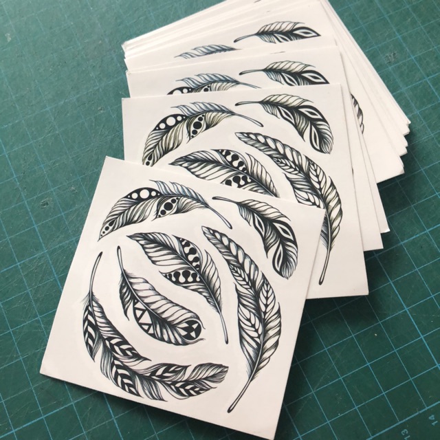 

POTATOO Leaves tatto sticker