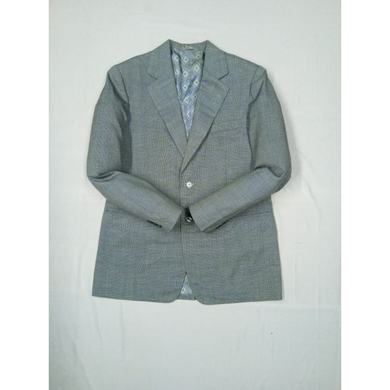 jas pria/085/SH/jas motif pria/jas biru/blazer motif kotak/blazer pria houndstooth/blazer Korea pria