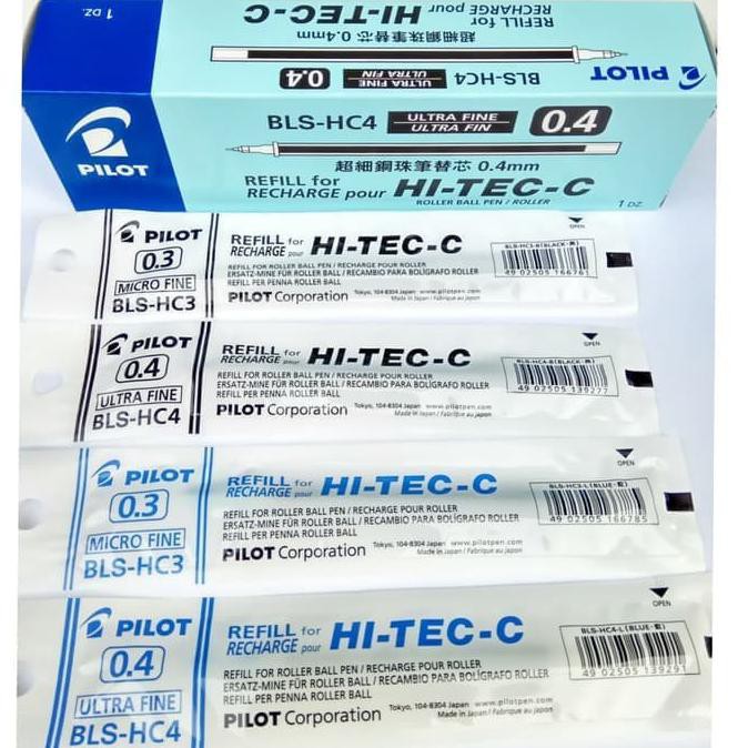 

REFILL PULPEN PILOT HITEC LANNCIPP 0.4 PROMO