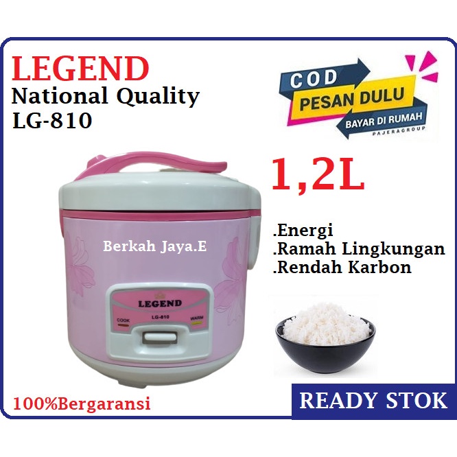 Magicom Legend 1.2L National Quality LG-810 Rice Cooker Multifungsi