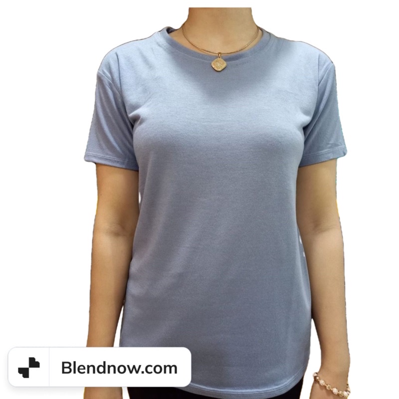 KAOS POLOS WANITA O - NECK