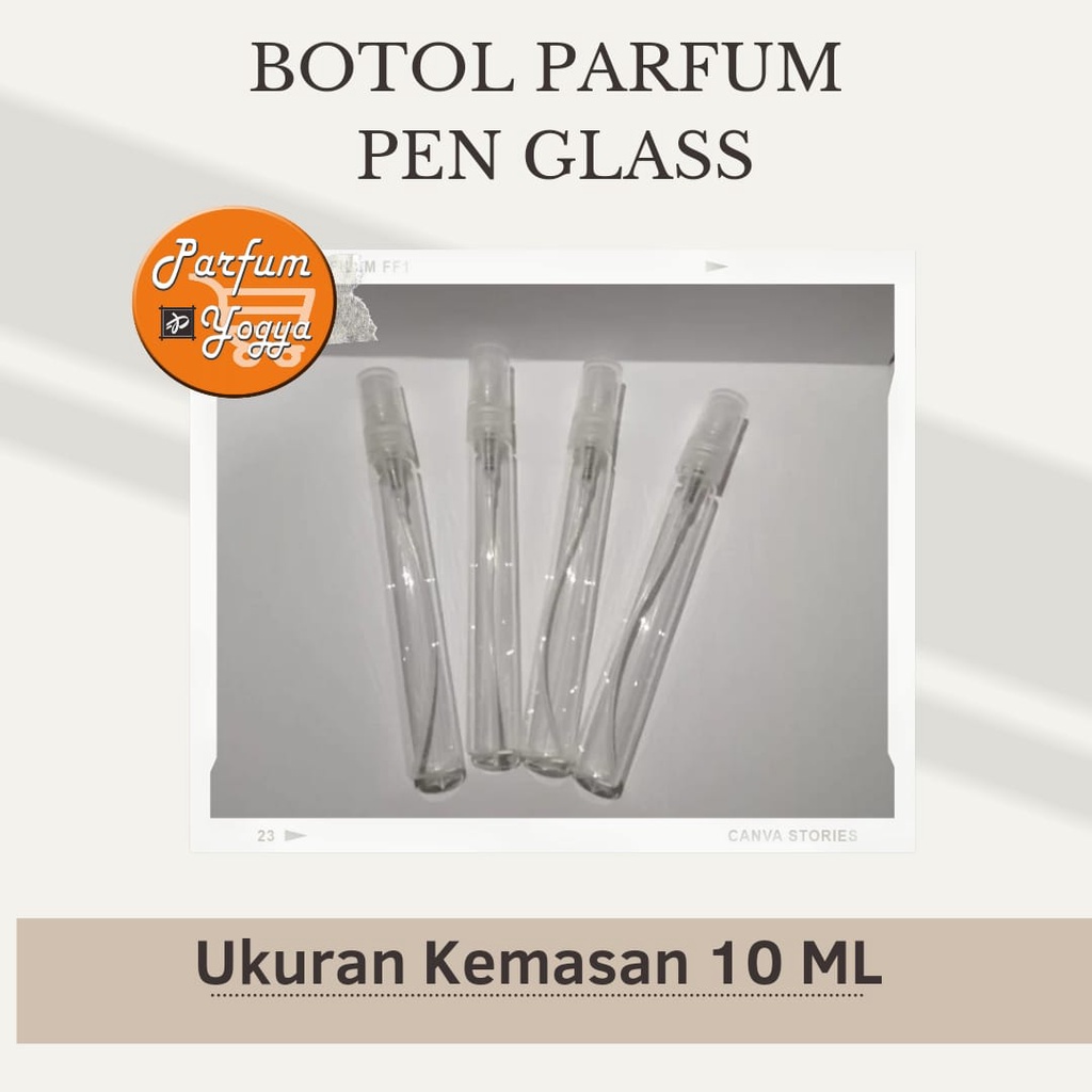 BOTOL PARFUM SPRAY PEN GLASS 10 ML | BEST SELLER | BOTOL KACA
