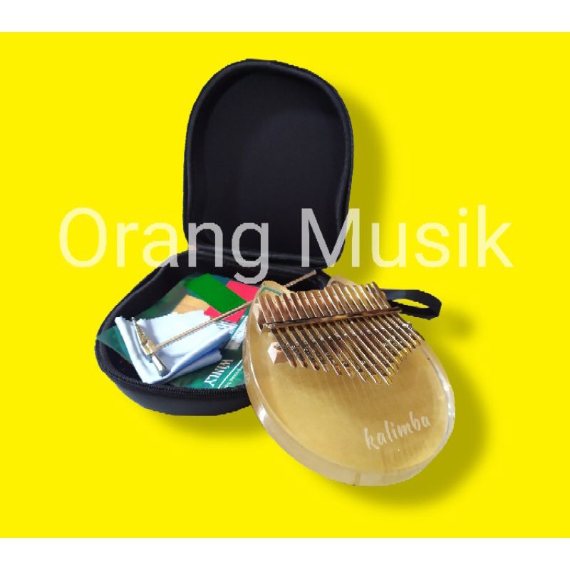 Kalimba Akrilik 17 Key Full Set Import - Kalimba Piano Jari - Kalimba 17 Note - Thumb Piano Akrilik Original