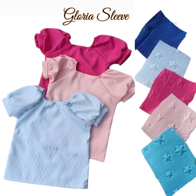 new arrival gloria sleeve blouse /atasan anak lucu/kaos anak