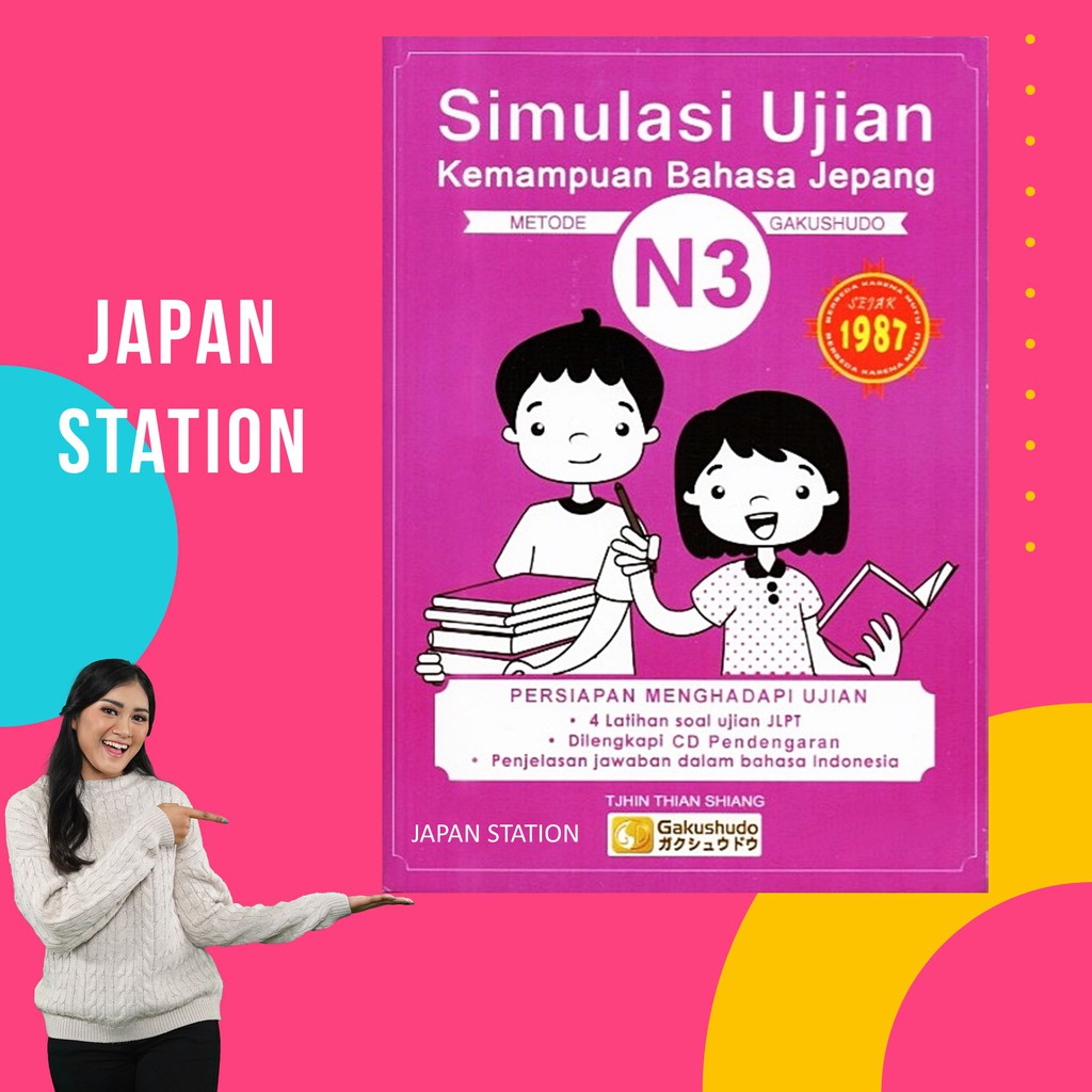 Buku Bahasa Jepang Simulasi Ujian N3 Shopee Indonesia