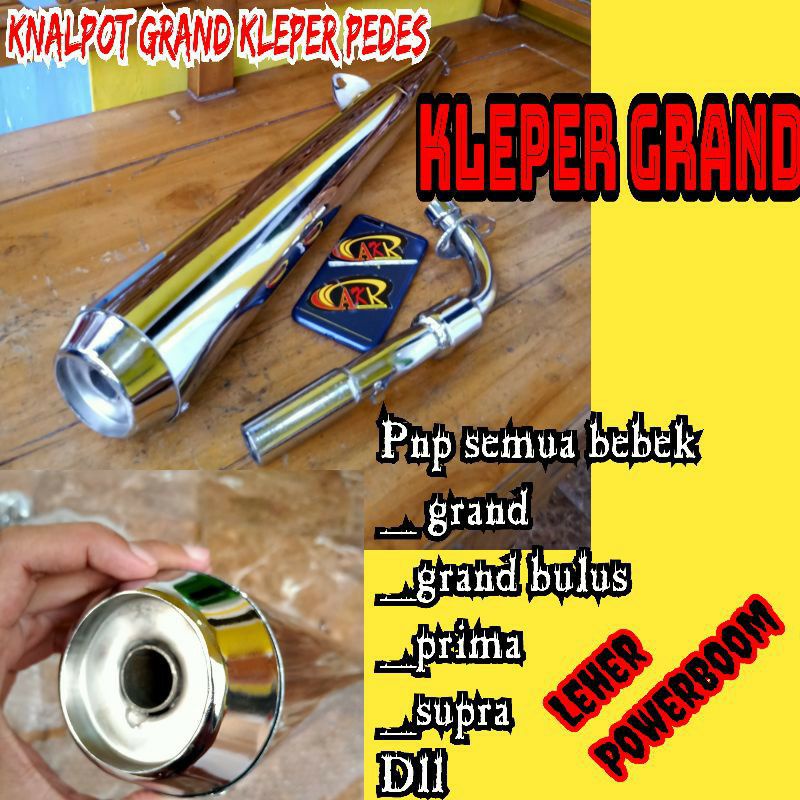 KNALPOT GRAND SUARA BASS DAN KLEPER KEPLER PNP GRAND